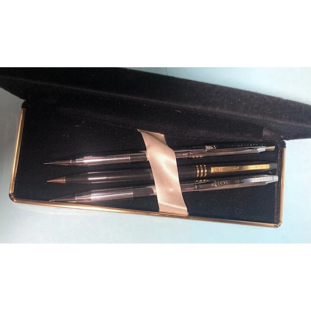 Centennial Pen Pencil Set In The Original Black Box 2 Pencils .5mm & .9mm